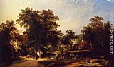 George Augustsus Williams The Hurdy-Gurdy Man painting